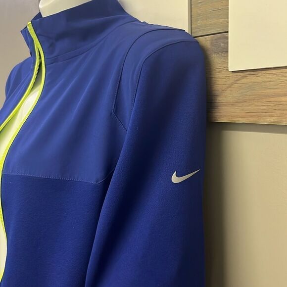 Nike Golf Dri Fit Long Sleeve Full Zip Mock Neck Layering Jacket-Large (Juniors) - Picture 7 of 13